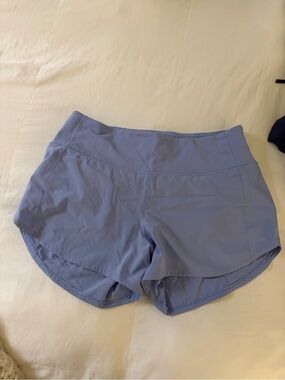 lululemon athletica Periwinkle Athletic Shorts